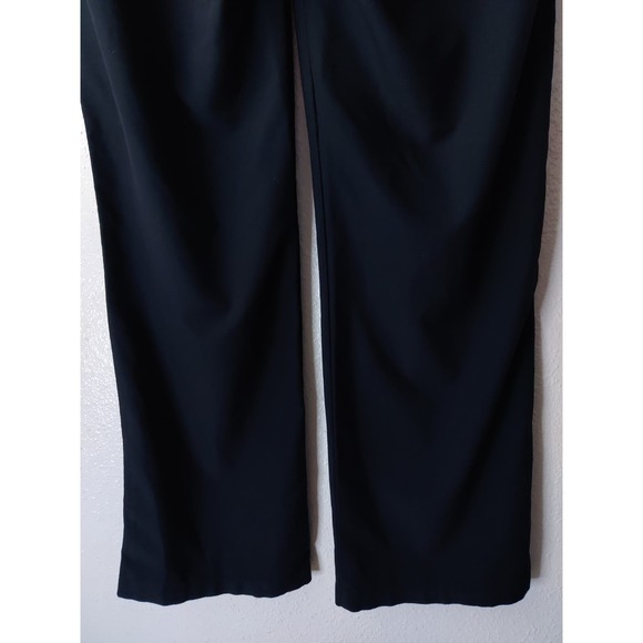 Patagonia Black Mystery Venga Rock Wide Straight Leg Womens Pants Size 8 - Picture 7 of 7